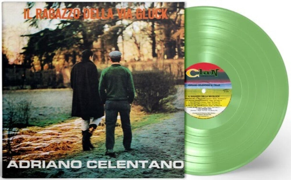 the album cover for Adriano Celentano - Il Ragazzo Della Via Gluck [Colored Vinyl] (Grn) [180 Gram]