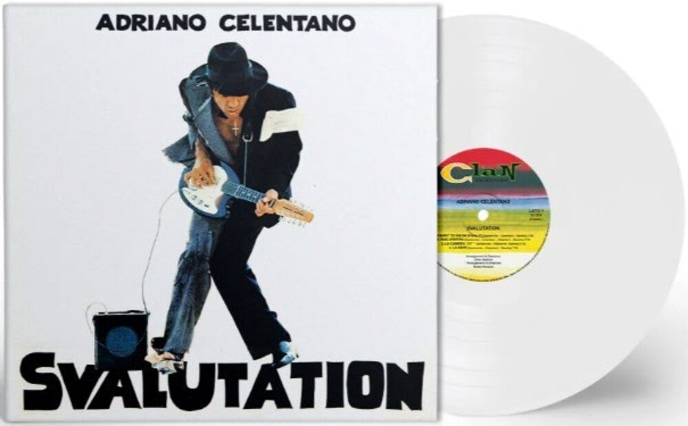the album cover for Adriano Celentano - Svalutation [Colored Vinyl] [180 Gram] (Wht) (Numb) (Ecov) (Ita)