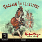the album cover for Arbos / Cassado / Hermitage Piano Trio - Spanish Impressions