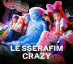the album cover for LE SSERAFIM - Crazy (Limited Edition A) 