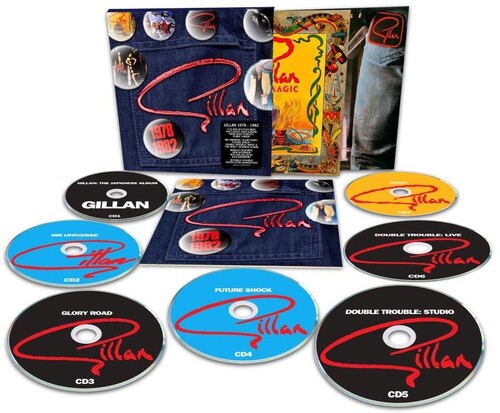 Gillan - 1978-1982 - Deluxe Boxset (CD)