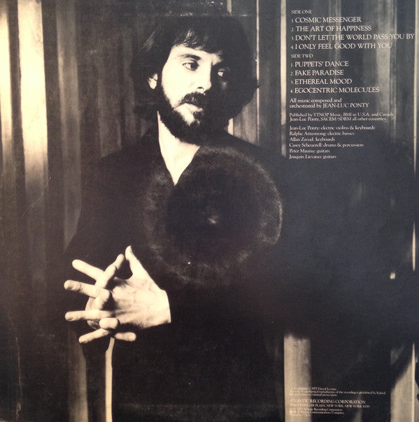 Jean-Luc Ponty : Cosmic Messenger (LP, Album, RI)