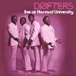 the album cover for The Drifters - Live At Harvard University (Mod)