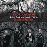 the album cover for Shostakovich / Jerusalem Quartet - String Quartets Nos. 2 7 & 10 (Hybr)
