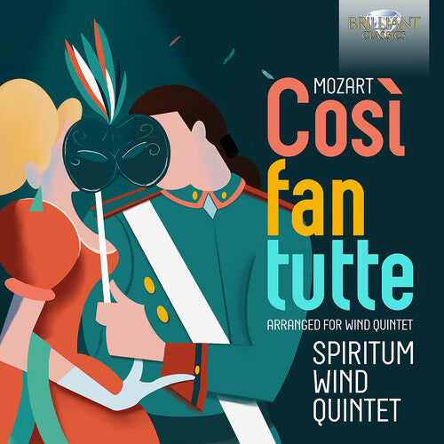Spiritum Wind Quintet - Mozart: Cosi fan tutte, arranged for Wind Quintet (CD)