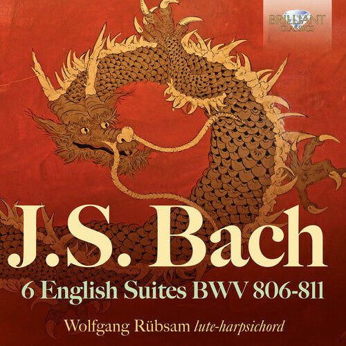 Wolfgang Rubsam - JS Bach: 6 Suites inglesas, BWV 806-811 (CD)
