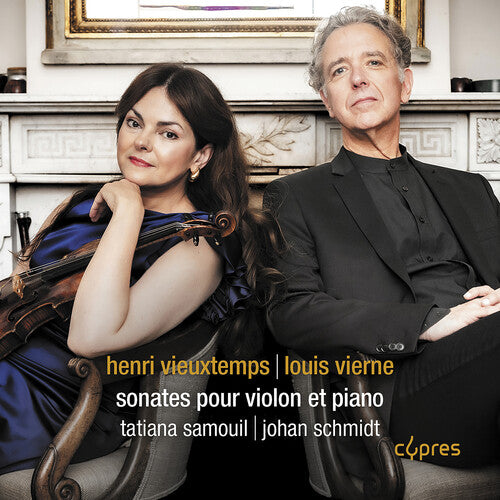 Tatiana Samouil - Vieuxtemps & Vierne: Sonates pour violon et piano (CD)