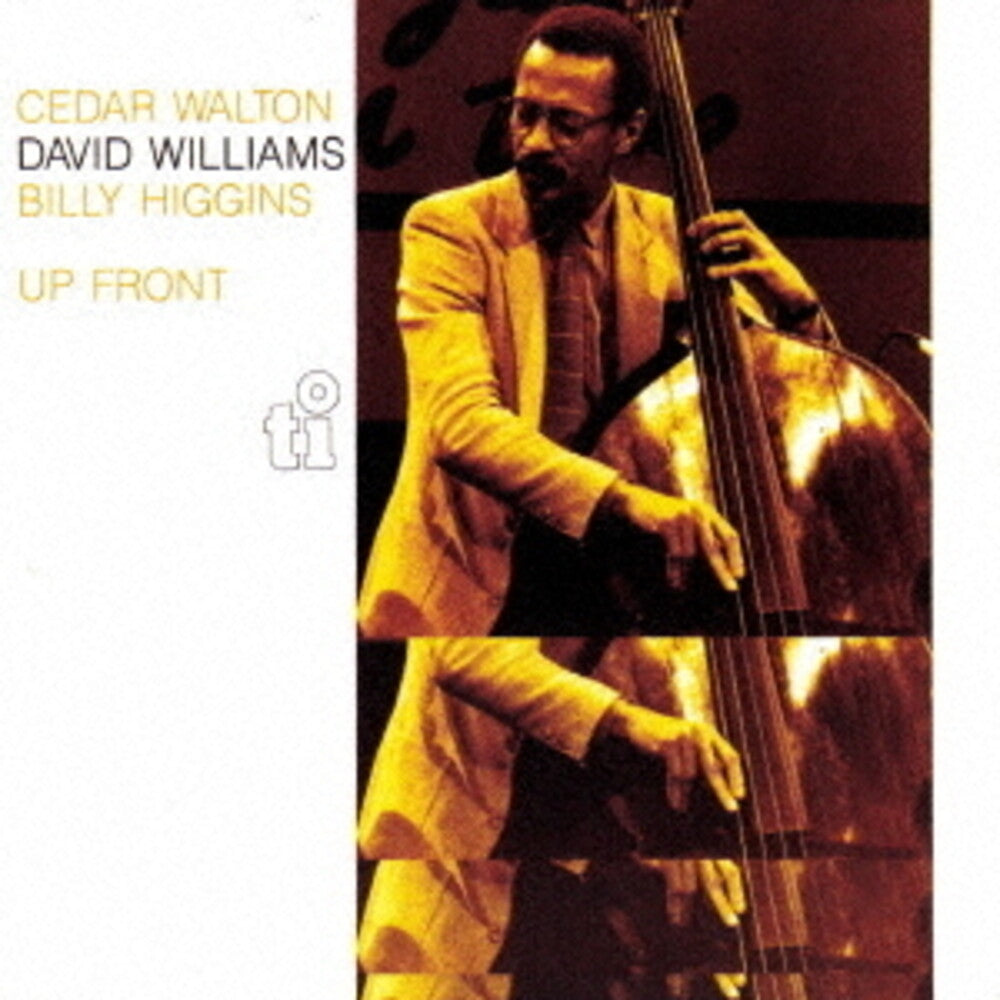 the album cover for David Williams/ Walton,Cedar - Up Front (Jpn)