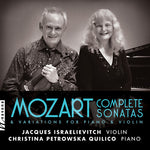 Jacques Israelievitch - Mozart: Complete Sonatas & Variations for Piano & Violin (CD)