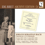 Idil Biret - J. S. Bach: Conciertos para 1, 2, 3 y 4 teclados - Edición de archivo de Idil Biret, vol. 24 (CD)
