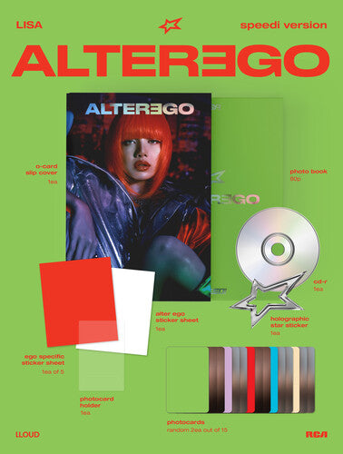 Lisa - Alter Ego Photobook - Speedi Version[INDiE EXCLUSIVE] (CD)