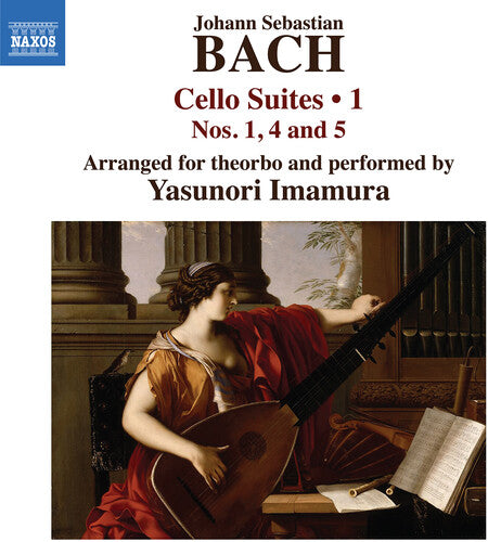Yasunori Imamura - J.S. Bach: Cello Suites, Vol. 1 (arr. for theorbo) (CD)