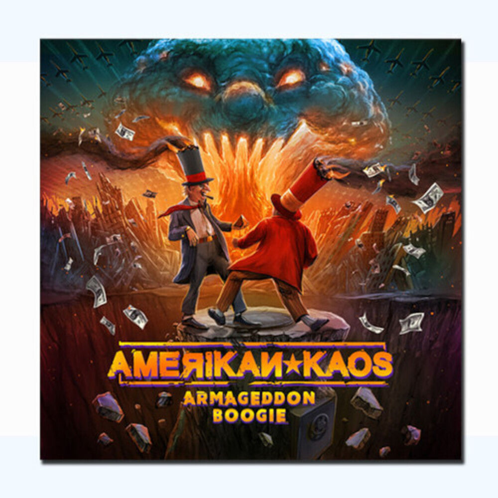 the album cover for Amerikan Kaos - Armageddon Boogie - White [Colored Vinyl] (Wht)