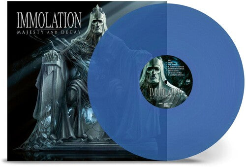 Immolation - Majesty and Decay - Trans Blue (Vinilo)