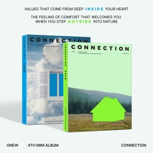 Onew - Connection - Photobook Version - Random Cover - incl. 104pg Photobook, Folded Poster, Special Card, Postcard, Photocard + CD Envelope (CD)
