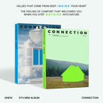 Onew - Connection - Photobook Version - Random Cover - incl. 104pg Photobook, Folded Poster, Special Card, Postcard, Photocard + CD Envelope (CD)