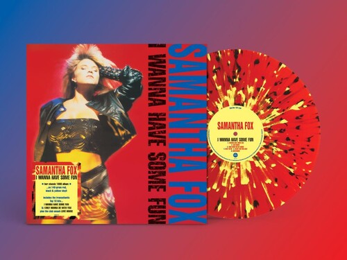 Samantha Fox - Quiero divertirme - Vinilo rojo, negro y amarillo de 140 gramos