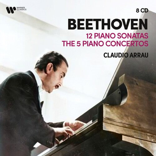 Claudio Arrau - Beethoven: 12 sonatas para piano, los 5 conciertos para piano (remasterizado 2022) (CD)