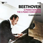 Claudio Arrau - Beethoven: 12 sonatas para piano, los 5 conciertos para piano (remasterizado 2022) (CD)