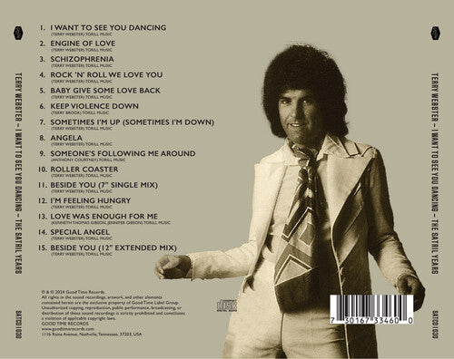Terry Webster - I Want to See You Dancing - The Satril Years (CD)