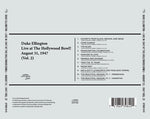 デューク・エリントン - 1947年8月31日、ハリウッド・ボウル公演のライブ（第2巻）（CD）