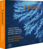 the album cover for Bellini / Oropesa / Brownlee / Evans / Zanellato - Bellini: I Puritani (Uk)