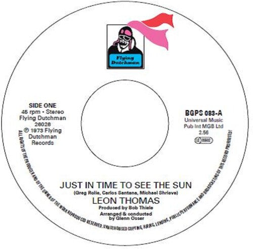 Leon Thomas - Justo a tiempo para ver el sol / Muñeca de porcelana (Vinilo)