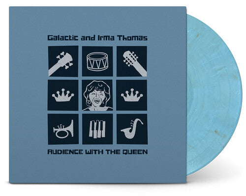 ギャラクティック with イルマ・トーマス - Audience With The Queen (インディーズ限定 - スカイブルー＆ゴールド LP) (レコード)