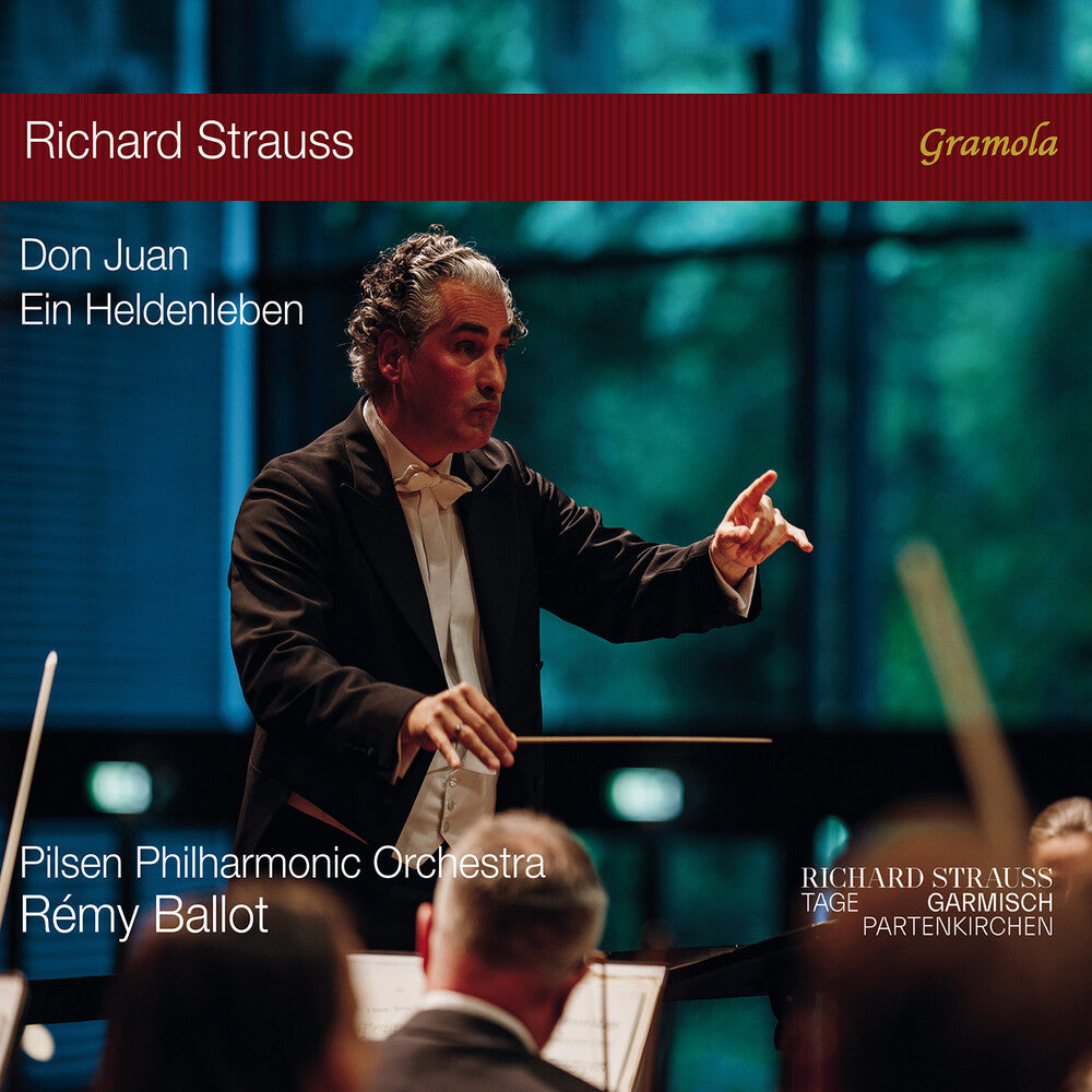 the album cover for Strauss - Don Juan/Ein Heldenleben