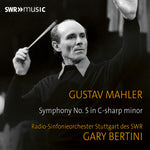 the album cover for Mahler - Gary Bertini Conducts Mahler's Symphony No. 5