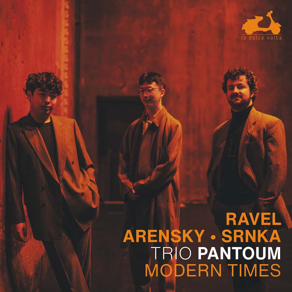 the album cover for Arensky / Ravel / Srnka - Ravel Arensky & Srnka: Modern Times