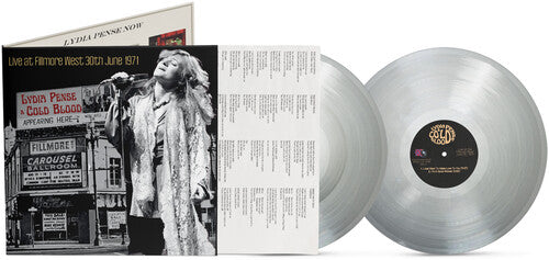 Lydia Pense &amp; Cold Blood - En vivo en Fillmore West - 30 de junio de 1971 - Plata (Vinilo)