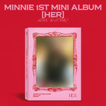the album cover for Minnie ((G)I-Dle) - Her [6050c Ver.]