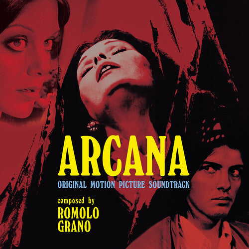 Romolo Grano - Arcana (Original Soundtrack) - Limited Clear Red Colored Vinyl (Vinyl)