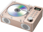 Studebaker SB3720TE Retro CD Player with Bluetooth (Rose Gold)