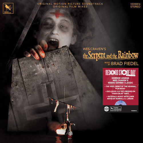 Brad Fiedel - The Serpent and The Rainbow (The Film Mixes) (Original Score)[* "Vodou Blue" vinyl *] (Vinyl)
