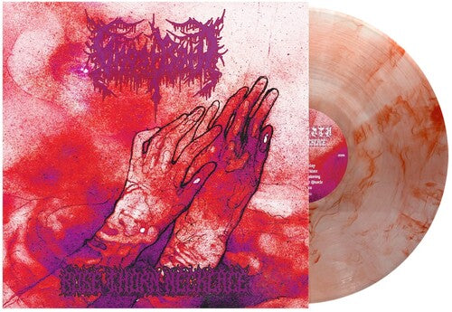 Ghost Bath - Rose Thorn Necklace - Red Swirl (Vinyl)