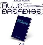the album cover for Zerobaseone - Blue Paradise [Seek Ver.] (Post) (Wbdg) (Phob)