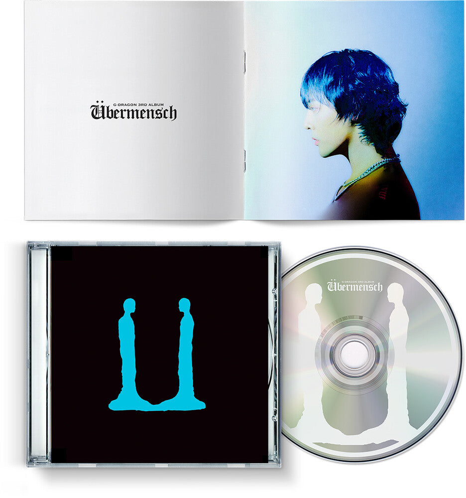 the album cover for G-Dragon - Ubermensch - Blue Version (Blue)