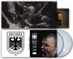 the album cover for Kanye West/ Ty Dolla Sign - Vultures 1 - Carnival Clear Vinyl Edition (W/Cd)