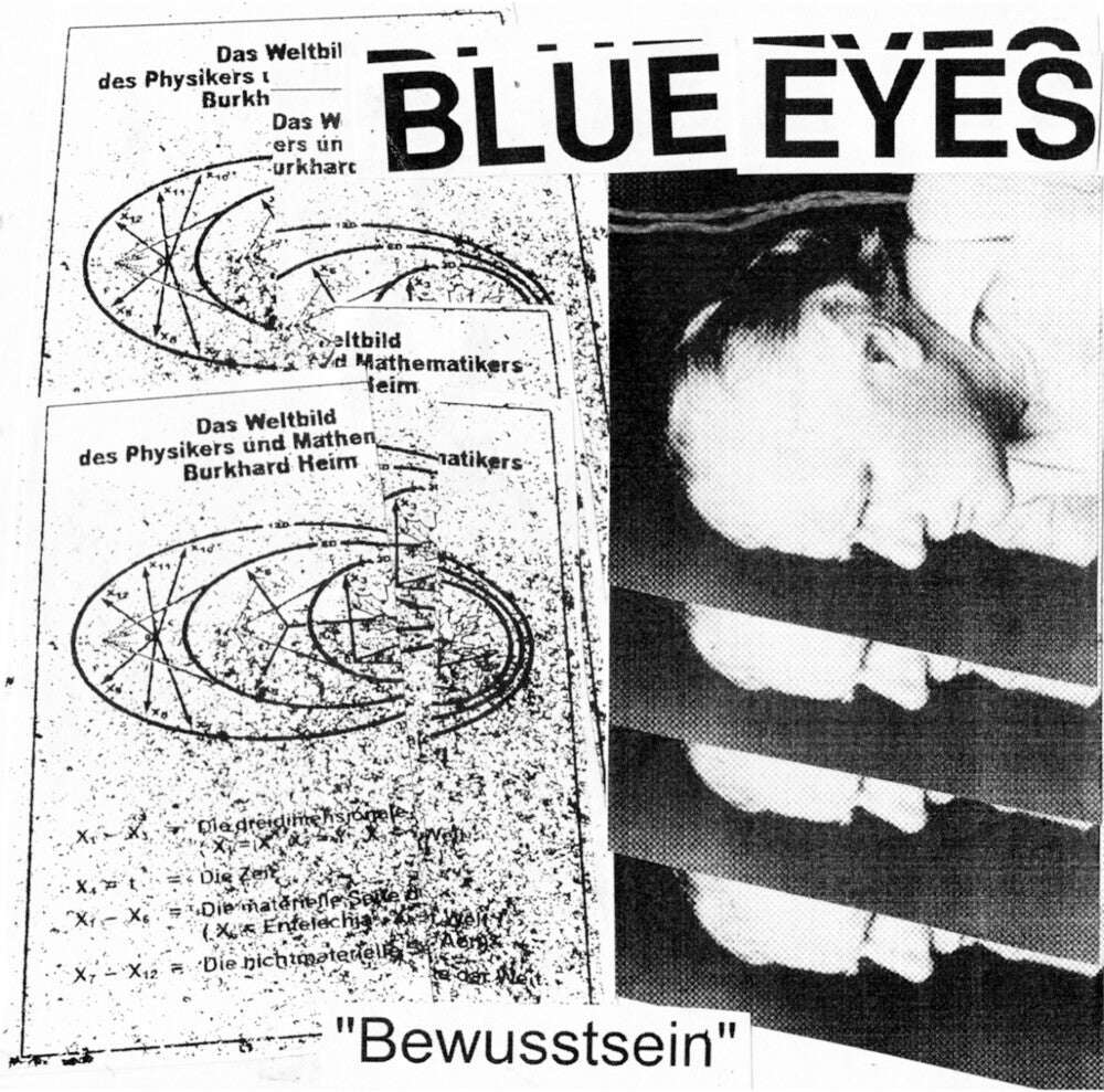 the album cover for Blue Eyes - Bewusstsein
