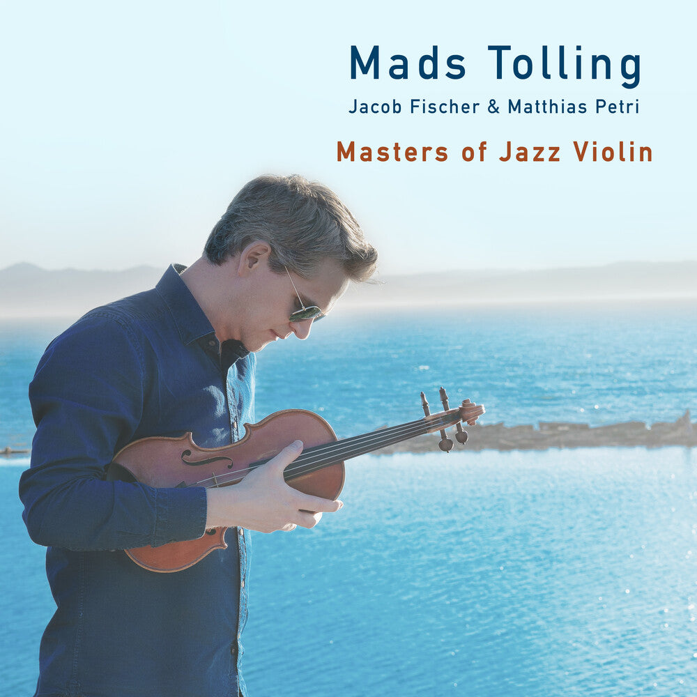 the album cover for Mads Tolling - Masters Of Jazz Violin