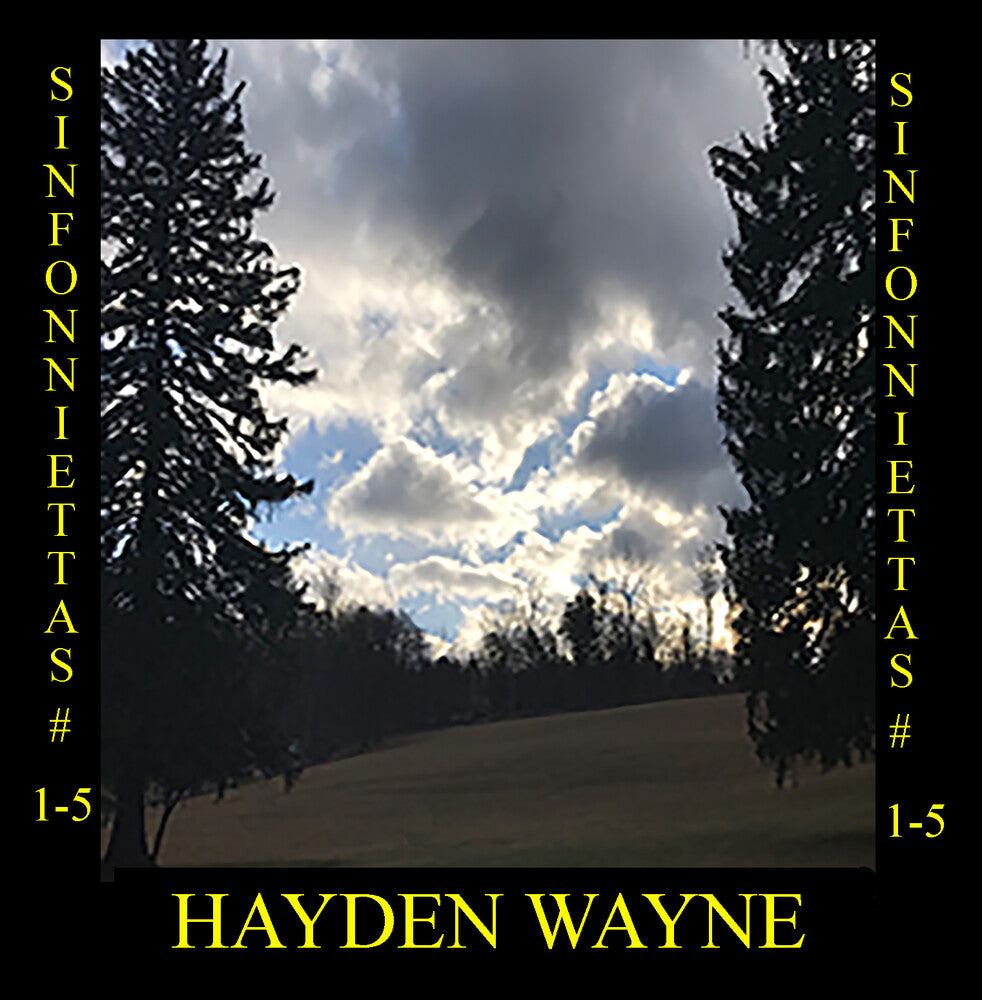the album cover for Hayden Wayne - Sinfoniettas 1-5