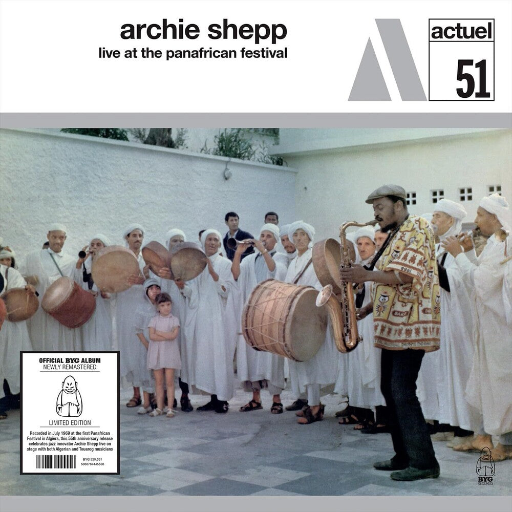 the album cover for Archie Shepp - Live At The Pan-African Festival (Uk)