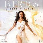 the album cover for Serena Saenz - Birds