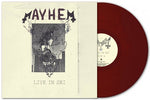 Mayhem - Live In Ski - Vinilo color sangre de 140 g con cara B grabada (vinilo)