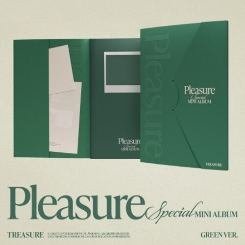 Treasure - Pleasure - Random Cover - incl. Folded Poster, 2 Film Photos, 3 Printed Photos, 10pc Selfie Photocards Set + Photocard Envelope (CD)