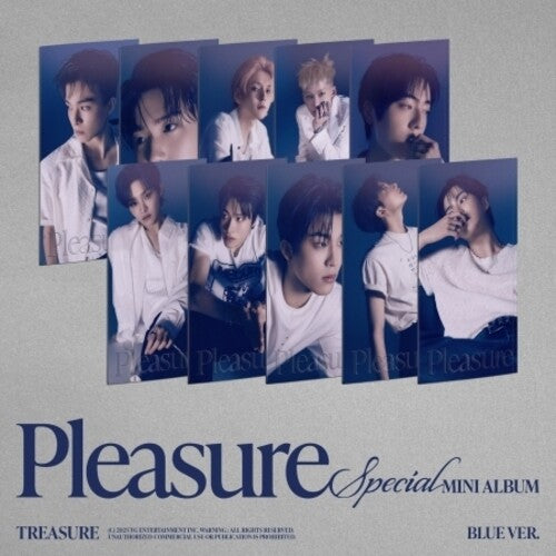 Treasure - Pleasure - Blue Version - incl. Mini Poster, Postcard + 3 Selfie Photocards (CD)