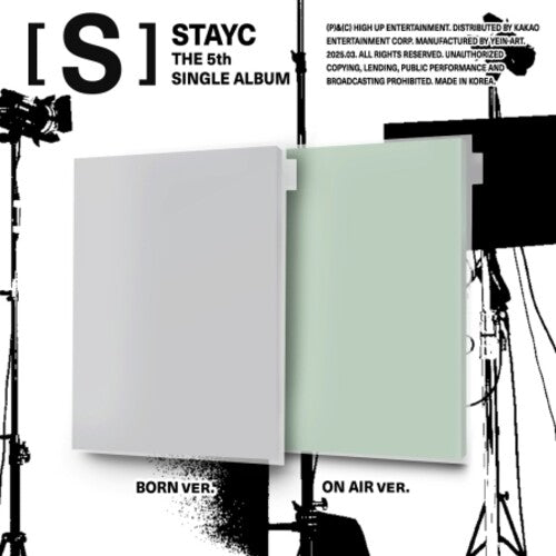 STAYC - S - Random Cover - incl. 64pg Photobook, Index Slide, Fragrance Card, Photocard, Postcard + Sticker (CD)