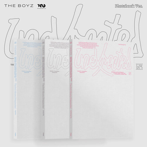 The Boyz - Unexpected - Random Cover - incl. 80pg Photobook, Envelope, Poster, Track Sticker, Postcard, Q&A Card + Selfie Photocard (CD)